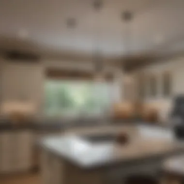 Installing Pendant Lighting in Kitchen Installation of pendant lighting in a modern kitchen