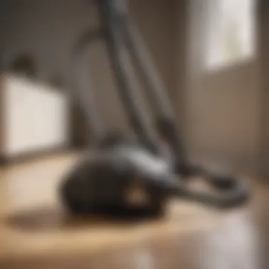 Canister vacuum cleaner demonstrating versatility