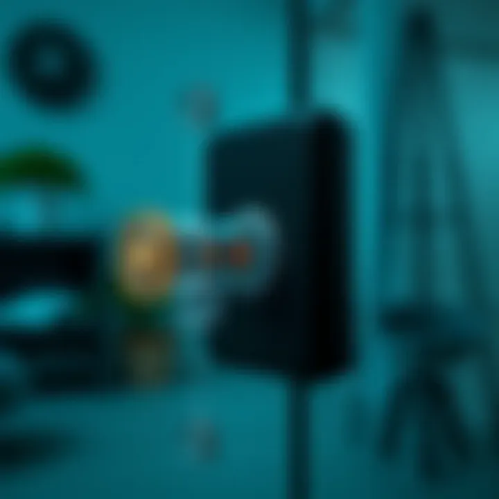 A diagram explaining the mechanism of bat repellent technology.