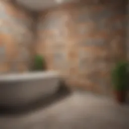 Elegant tile selection for bathtub installation showcasing various patterns and colors.