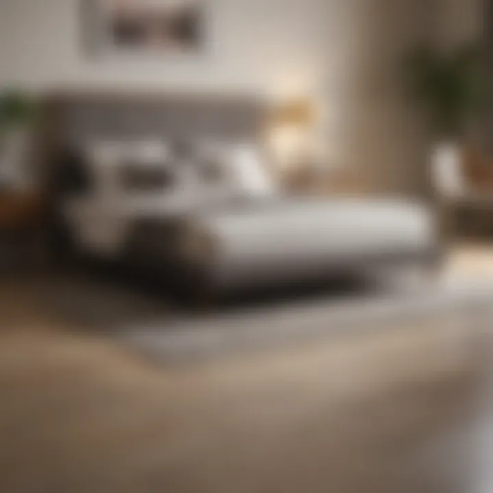 A comparison table showcasing prices and features of various beds