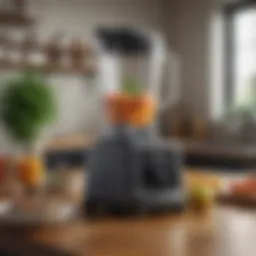 High-performance blender showcasing its sleek design and functionality