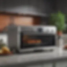 Elegant design of the Breville Smart Oven Air