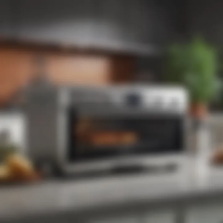 Elegant design of the Breville Smart Oven Air