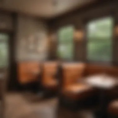 Charming Booth Seating in a Classic Kitchen Environment Cozy booth seating design in a traditional kitchen setting