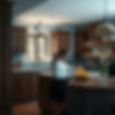 Application techniques for staining cabinets