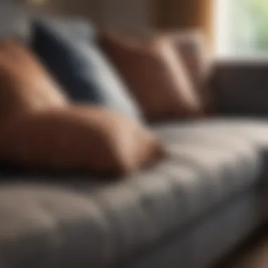 Durable Fabrics for Longevity Couch showcasing durable fabric options