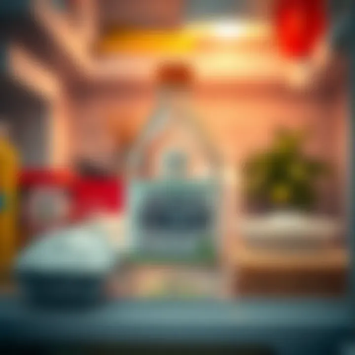 Vinegar and Baking Soda for Cleaning Natural cleaning agents for refrigerator