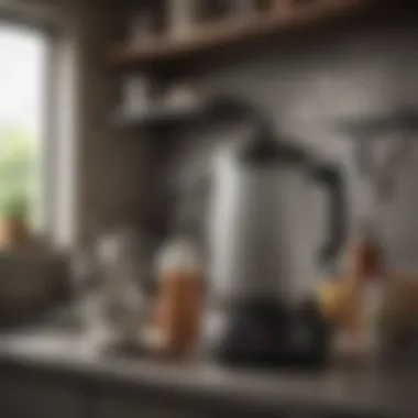 Essential Cleaning Supplies Supplies needed for cleaning a coffee percolator