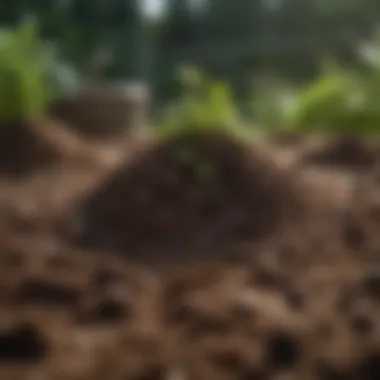 Healthy Soil for Optimal Growth Healthy soil rich in nutrients for planting