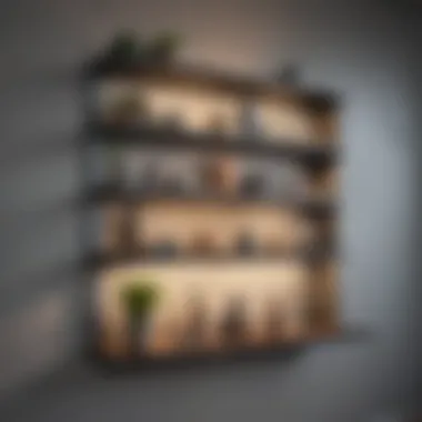 Effective Installation Techniques for Wall Shelves Illustration of installation techniques for wall shelves