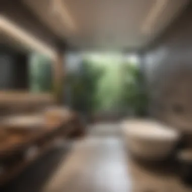 Creating a Spa-Like Atmosphere in Your Bathroom Luxurious spa-like bathroom with contemporary design elements