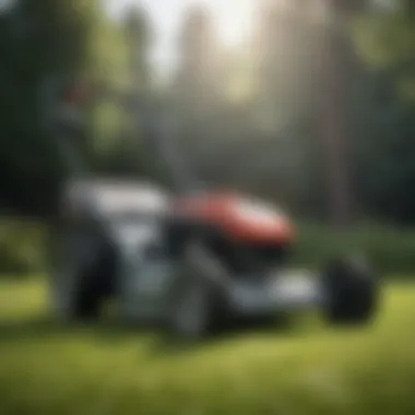 Comparison chart of various cordless lawn mower features