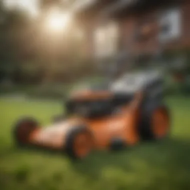Essential Maintenance for Lawn Mowers Maintenance tools for cordless lawn mowers laid out