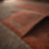 Different types of carpet materials