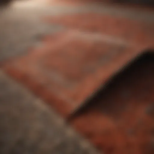 Different types of carpet materials