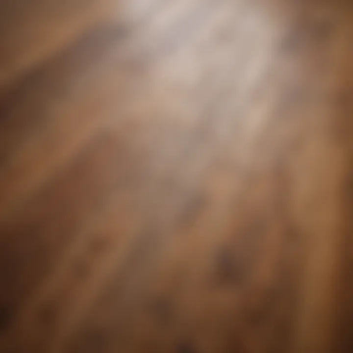 Elegant wooden flooring showcasing various grain patterns