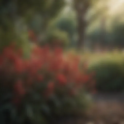 A vibrant collection of native plants suitable for drought conditions