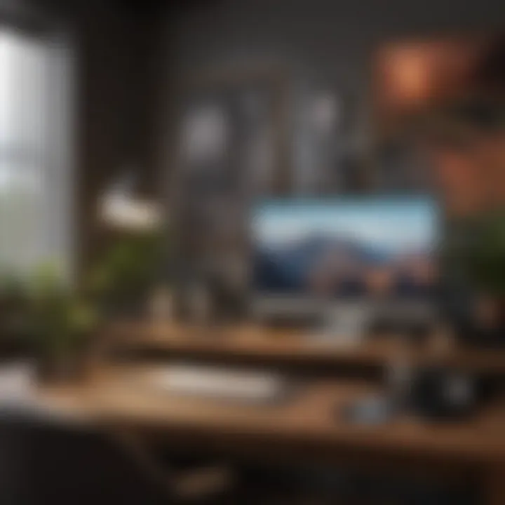 Personalized decor elements in a workspace that inspire creativity