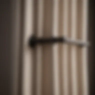 Diverse Modern Curtain Rod Designs Variety of curtain rod designs showcasing modern aesthetics