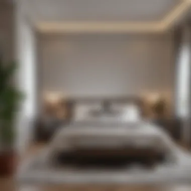 Efficient Layout for Maximum Functionality An efficient small bedroom layout emphasizing functional design.