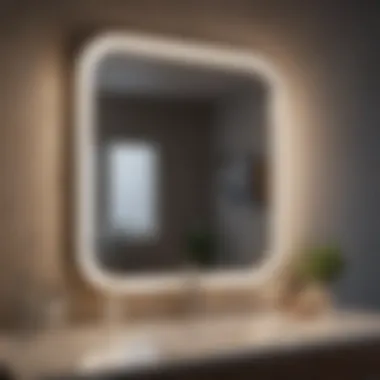Diverse Mirror Types for Vanity Selection Variety of mirror types suitable for a 30 inch vanity, demonstrating style options
