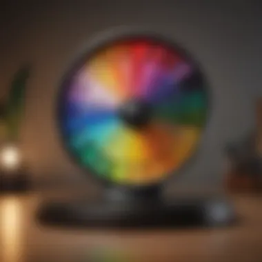 Exploring Color Options for Your Room Color wheel showcasing various shades and tones for room design