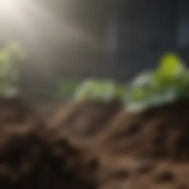 Soil Preparation for Hydrangeas Soil preparation for hydrangeas with organic materials.