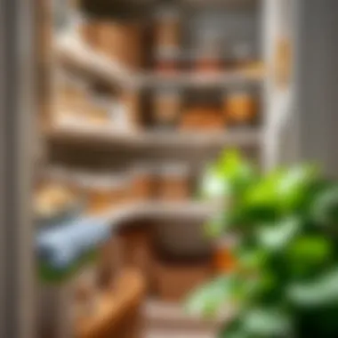 Organized Pantry for Moth Prevention Organizing a pantry to prevent moth infestation