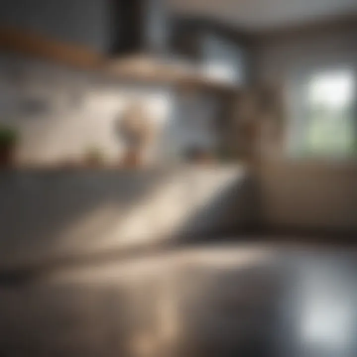 A clean kitchen space free of pests