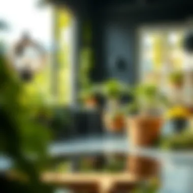 A clean and tidy outdoor space free from standing water