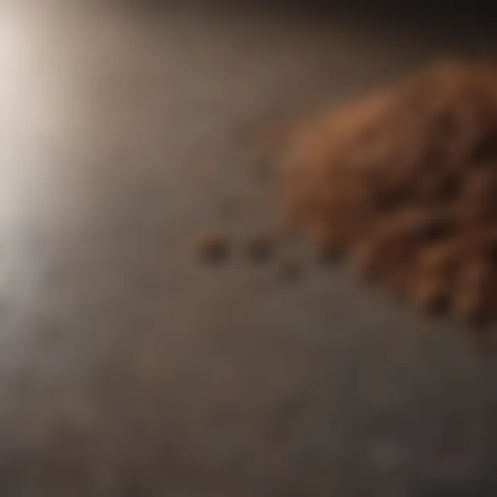 A collection of natural ingredients commonly used for stain removal