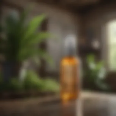 Natural insect repellent made from essential oils