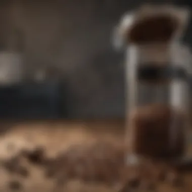 Quality coffee beans for French press brewing