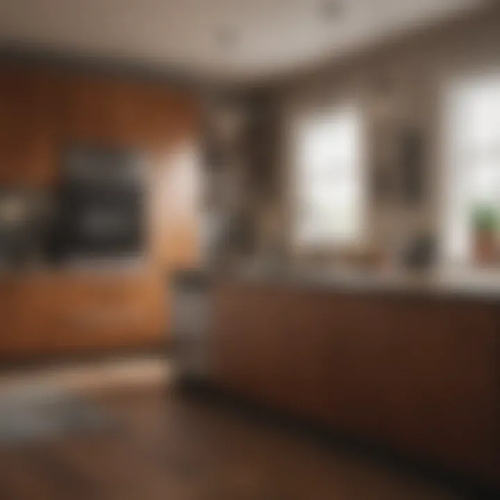 Well-maintained kitchen cabinets showcasing durability