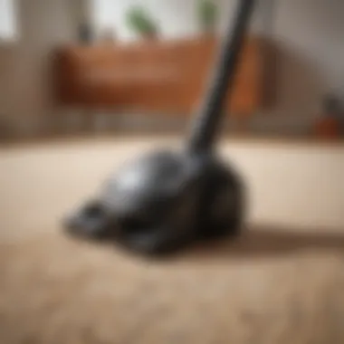 Key Vacuum Cleaner for Home Maintenance A durable vacuum cleaner positioned in a bright living room