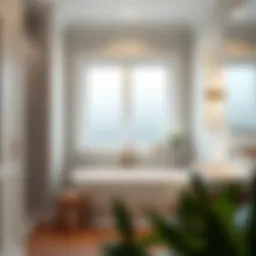 Modern bathroom addition showcasing elegant fixtures