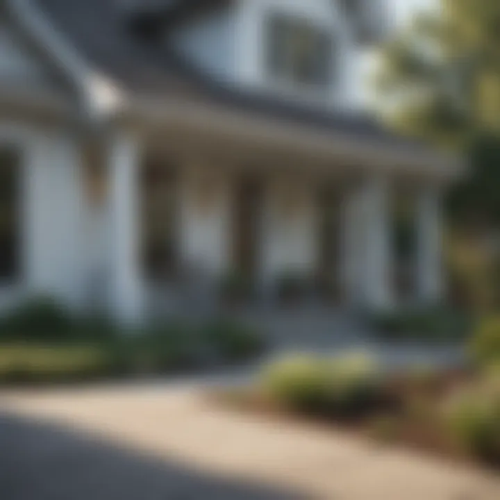Exterior of a home lacking curb appeal