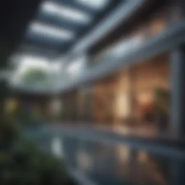 Modern Architecture: A Fusion of Function and Form Modern architectural design featuring sleek lines and innovative materials