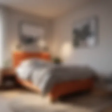 Efficient Use of Space with a Twin Bed Compact bedroom featuring a twin bed