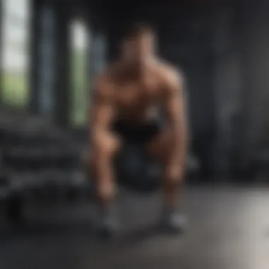 Dynamic Strength Training Routine Dynamic strength training routine with dumbbells
