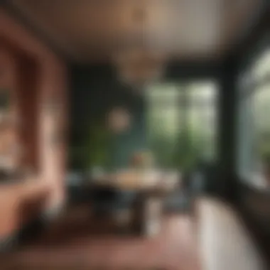 Inviting Color Schemes for Dining Areas An inviting dining area with carefully chosen color schemes