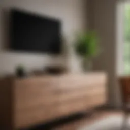 Elegant custom cabinet design showcasing modern aesthetics