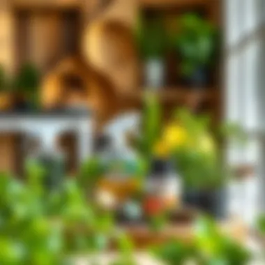 Natural Repellents for Pest Control Natural repellents displayed in an attractive arrangement