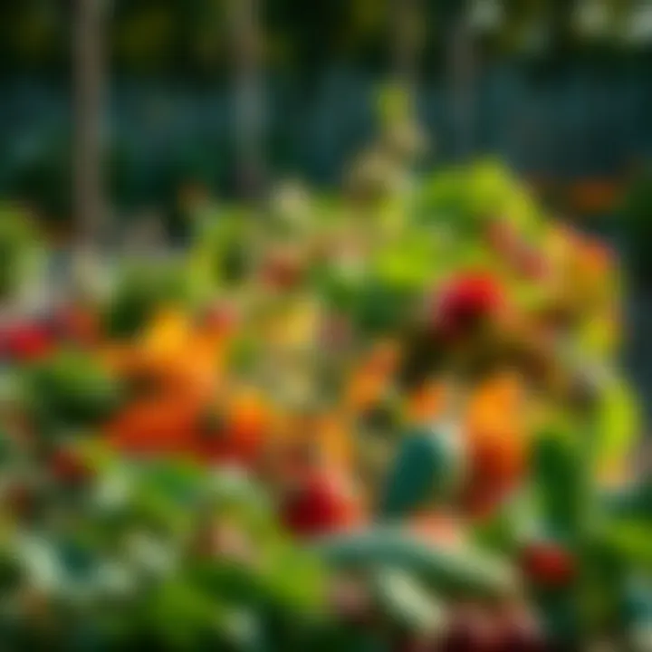 Thriving Organic Vegetable Garden Vibrant vegetable garden thriving with organic practices