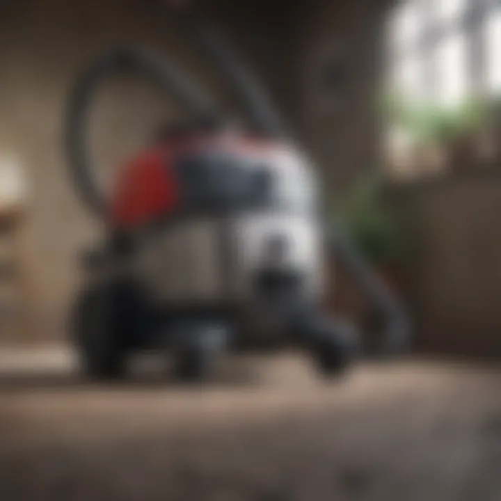 A well-maintained vacuum cleaner demonstrating care and management