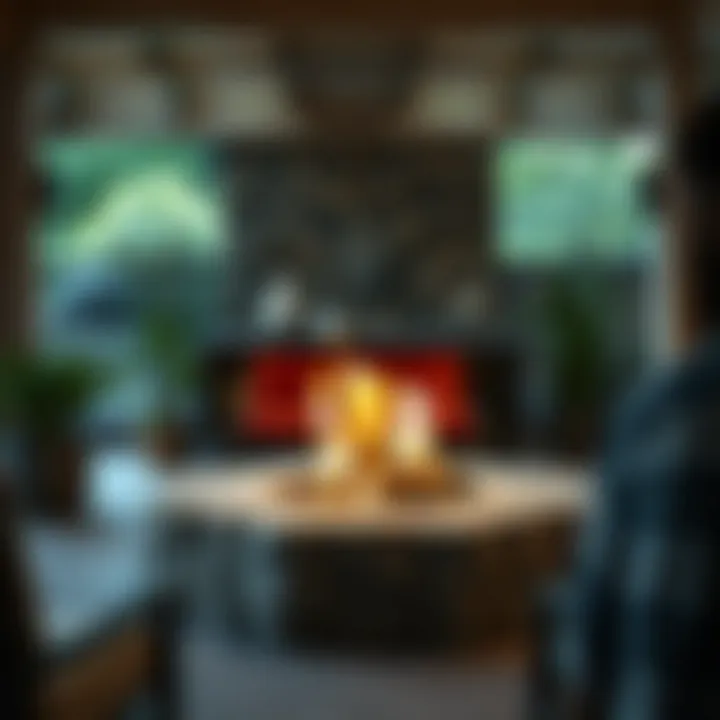 Materials used for constructing interior fire pits