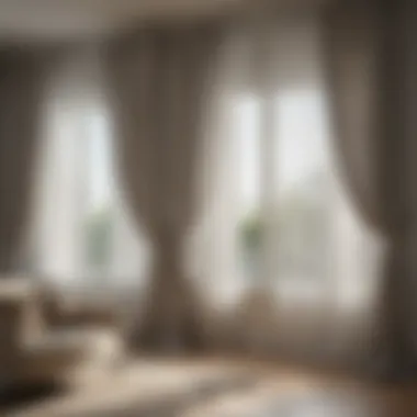 Elegant Sheer Curtains for Natural Light Elegant sheer curtains enhancing natural light