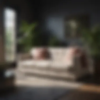 Stylish Integration of Sleeper Sofa in Interior Design Stylish sleeper sofa integrated into a chic interior design