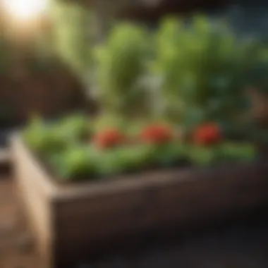 Impact of Dimensions on Plant Growth Comparison chart of plant growth in different raised bed dimensions